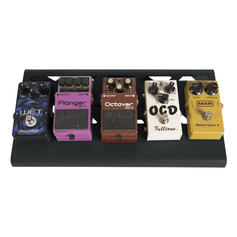 Gator Cases GPB-LAK-1 Black Aluminum Pedal Board - Small w/ Carry Bag