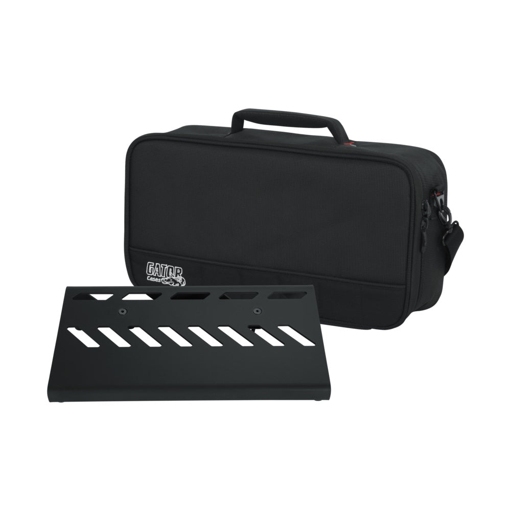Gator Cases GPB-LAK-1 Black Aluminum Pedal Board - Small w/ Carry Bag