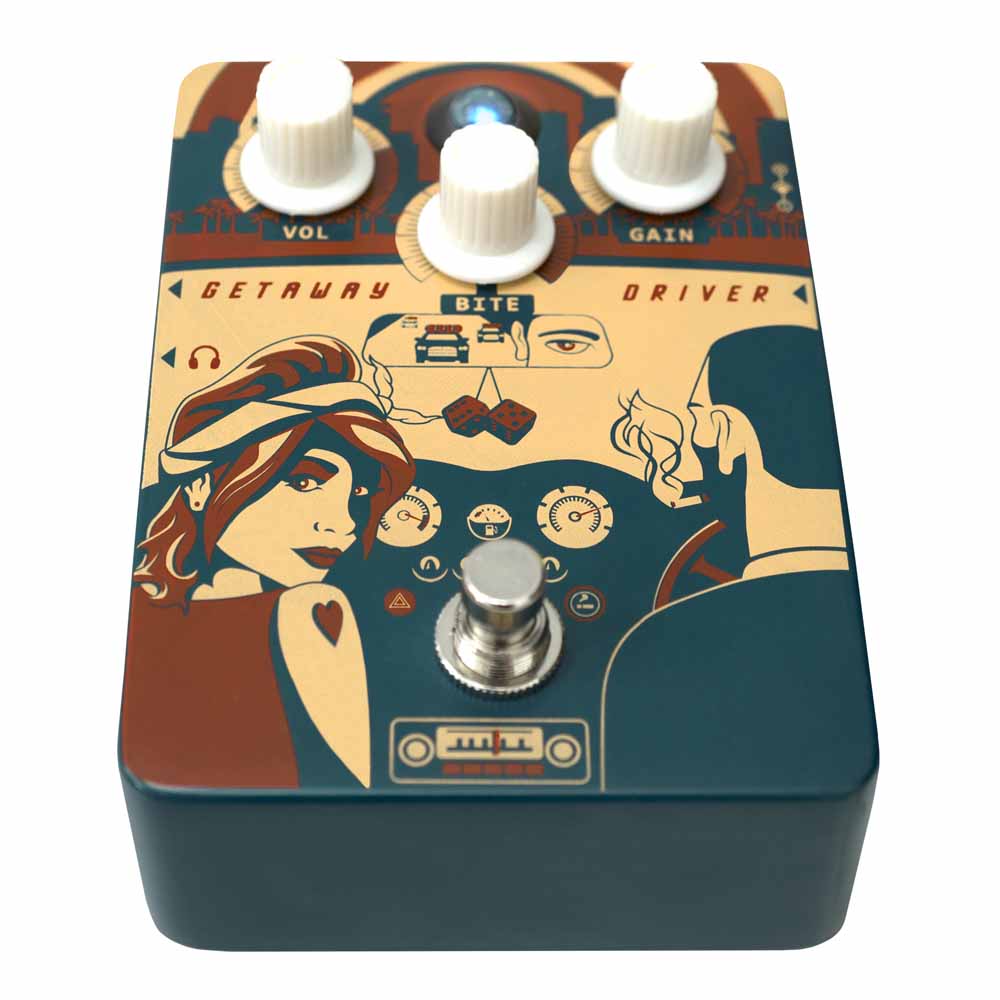 Orange Getaway Driver - Overdrive Pedal