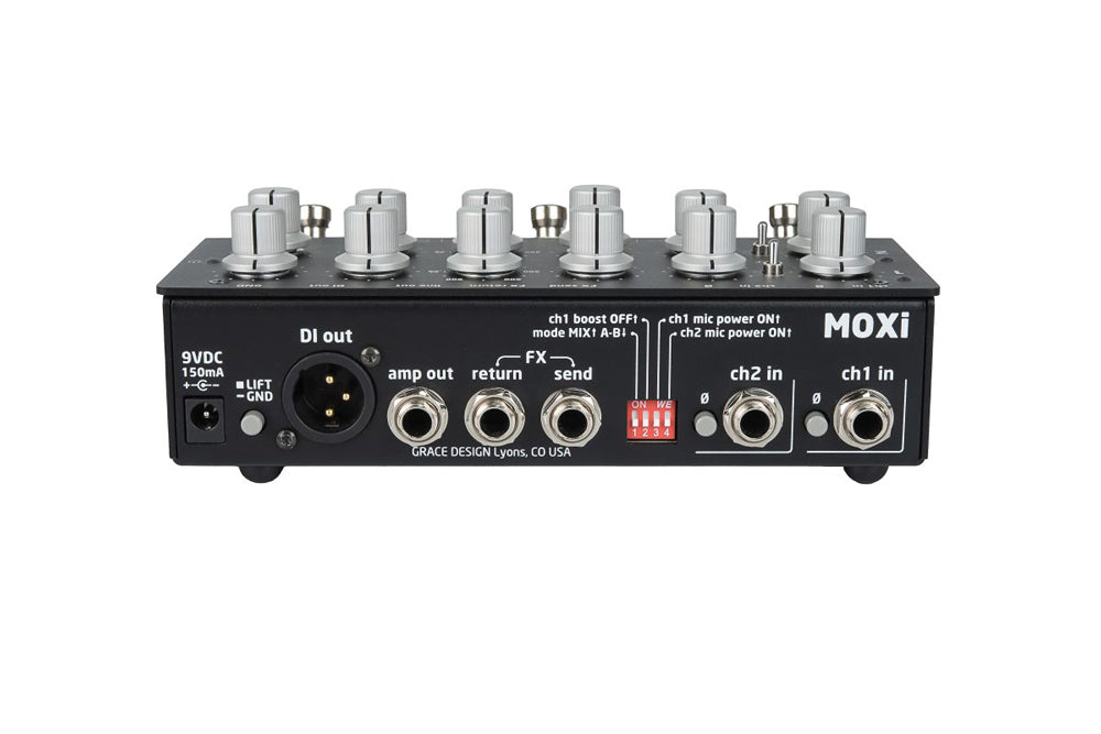 Grace Design Moxi Studio Quality 2 Channel Instrument Preamp, EQ & DI