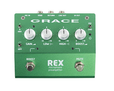 Grace Design REX High Fidelity Microphone Preamplifier Pedal