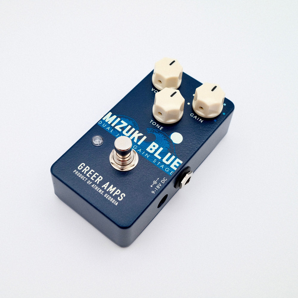 Greer Amps Mizuki Blue Overdrive Pedal