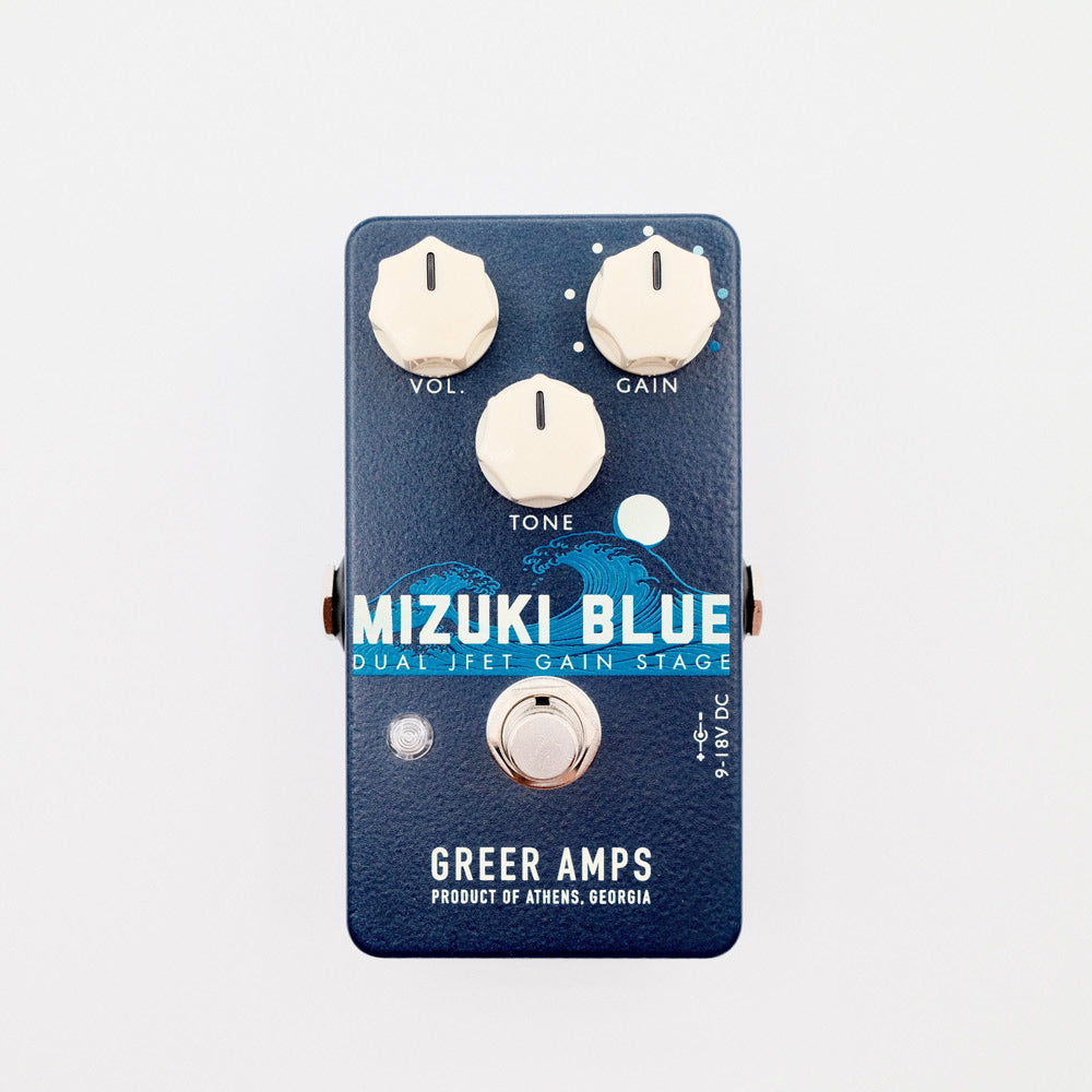 Greer Amps Mizuki Blue Overdrive Pedal