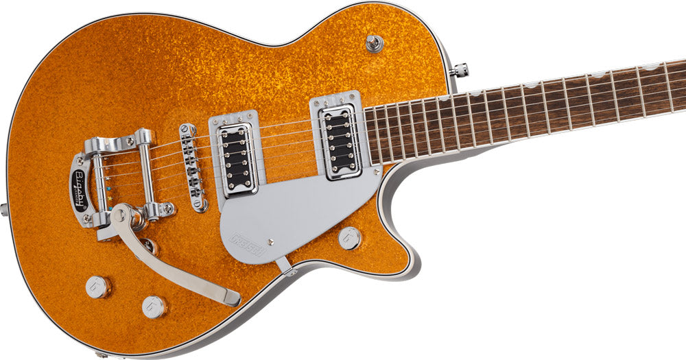 Gretsch G5230T Electromatic Sparkle Jet FT Single-Cut with Bigsby - Gold Sparkle