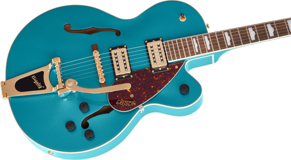 Gretsch G2410TG Streamliner Hollow Body Single-Cut with Bigsby - Ocean Turquoise