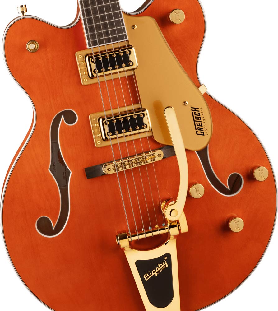 Gretsch Guitars G5422TG Electromatic Classic Hollow Body Double-Cut with Bigsby - Orange Stain