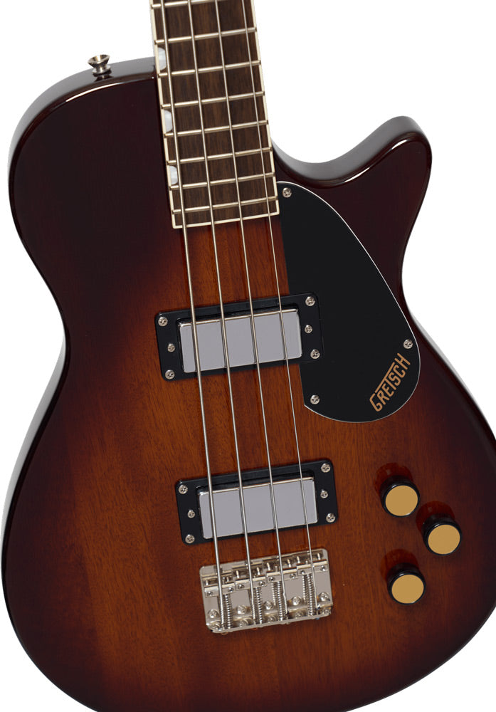 Gretsch Streamliner Jet Club Bass Guitar Single-Cut -  Havana Burst