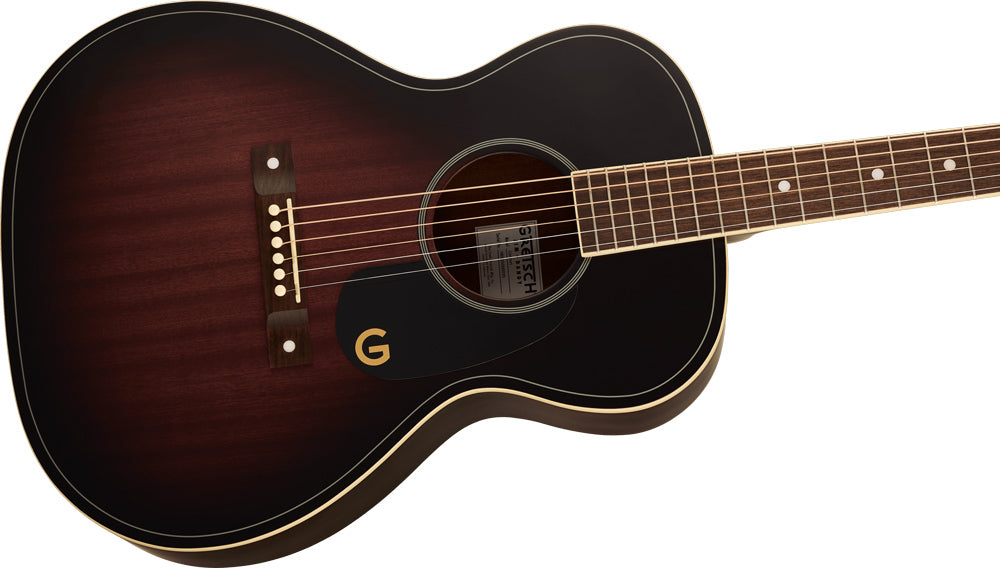 Gretsch Jim Dandy Concert Guitar -  Deep Cherry Burst