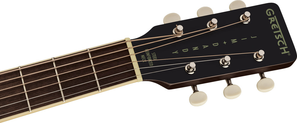 Gretsch Jim Dandy Concert Guitar -  Deep Cherry Burst