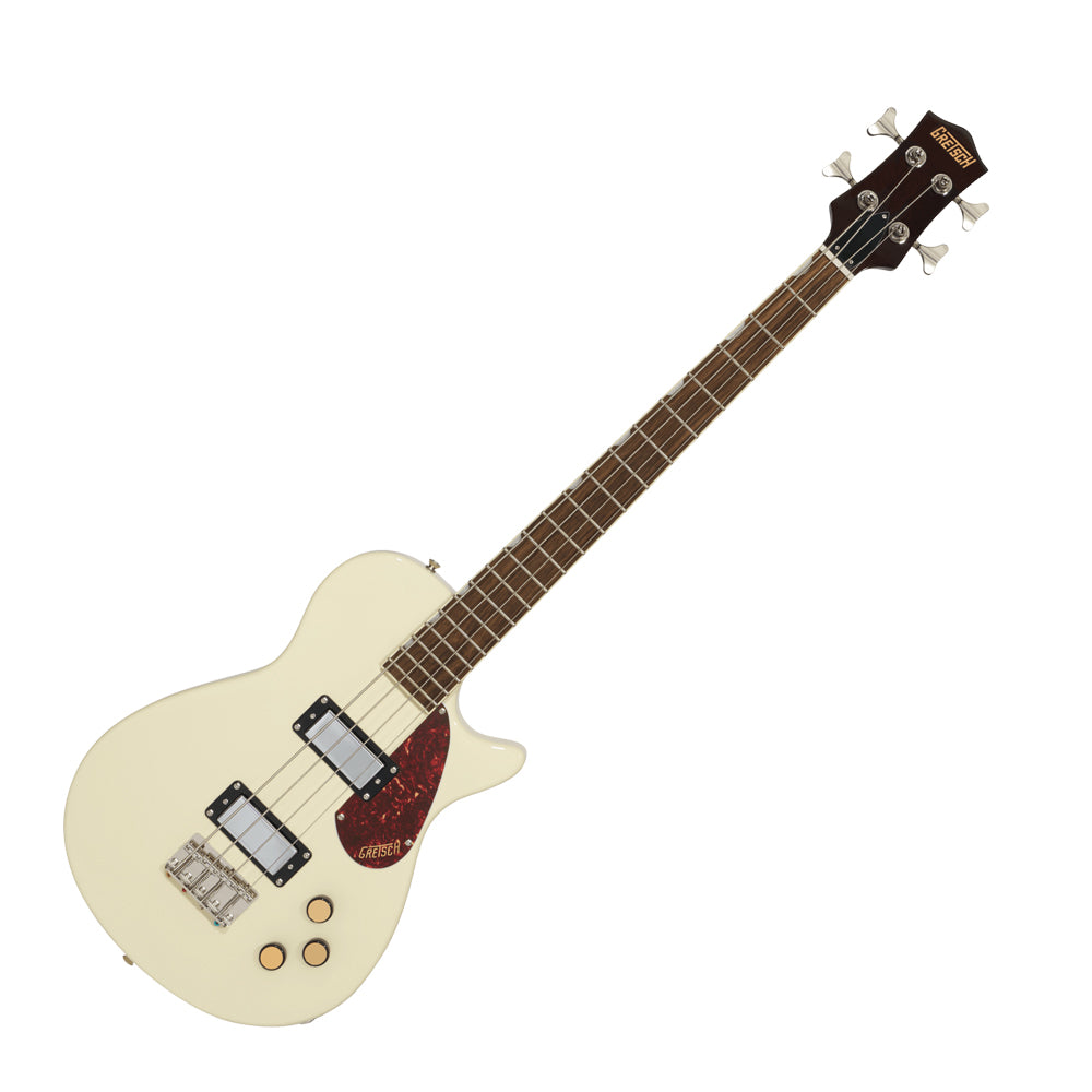 Gretsch Streamliner Jet Club Bass Guitar Single-Cut - Vintage White