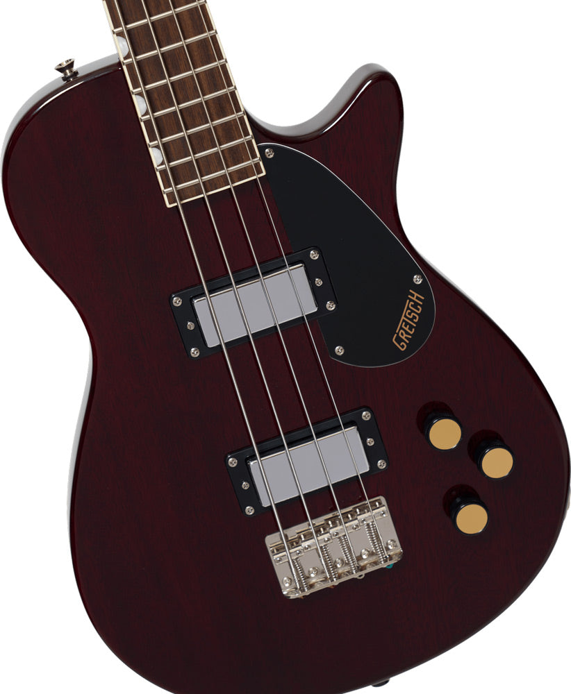 Gretsch Streamliner Jet Club Bass Guitar Single-Cut -  Walnut Stain