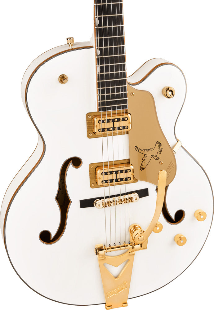 Gretsch Synchromatic Falcon Hollow Body Single-Cut with Bigsby - Snowcrest White