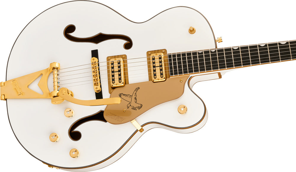 Gretsch Synchromatic Falcon Hollow Body Single-Cut with Bigsby - Snowcrest White