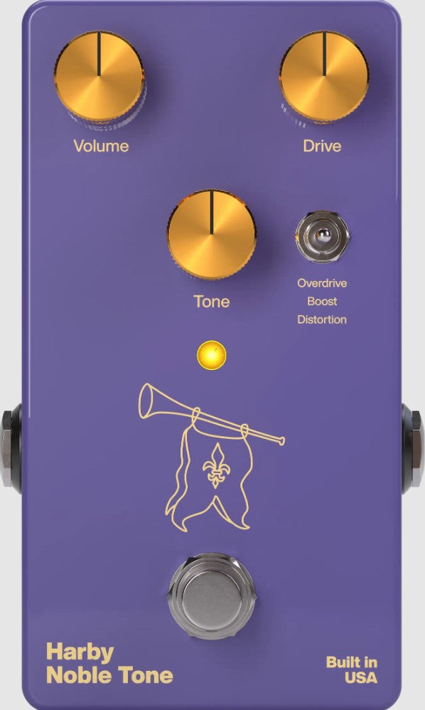 Harby Pedals Noble Tone Overdrive / Boost / Distortion Pedal