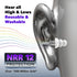 Hearos 311 High Fidelity-Series (Musician's) Earplugs, Small, 1 Pair