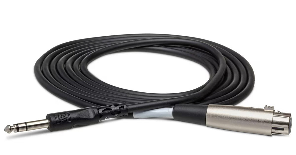 Hosa STX-103F 3' Balanced Interconnect, XLR3F to 1/4 in TRS