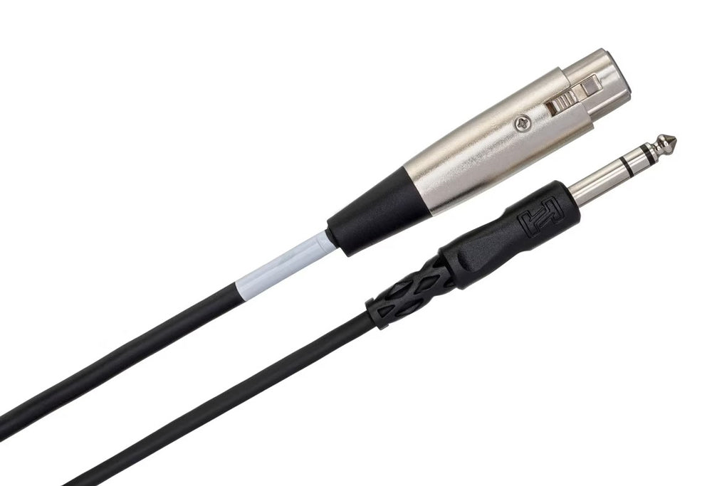 Hosa STX-103F 3' Balanced Interconnect, XLR3F to 1/4 in TRS