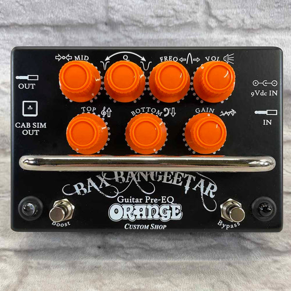 Used: Orange Bax Bangeetar Guitar Pre-EQ Pedal – Flipside Music