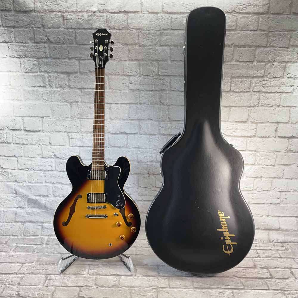 Used:  Epiphone Dot VS Semi-Hollow Electric Guitar - Sunburst