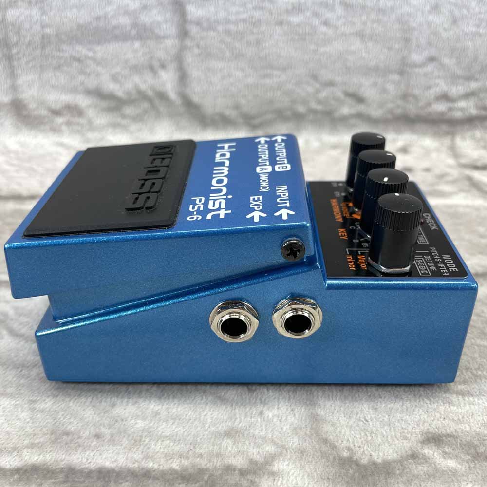 Used:  Boss PS-6 Harmonist Pitch Effects Pedal