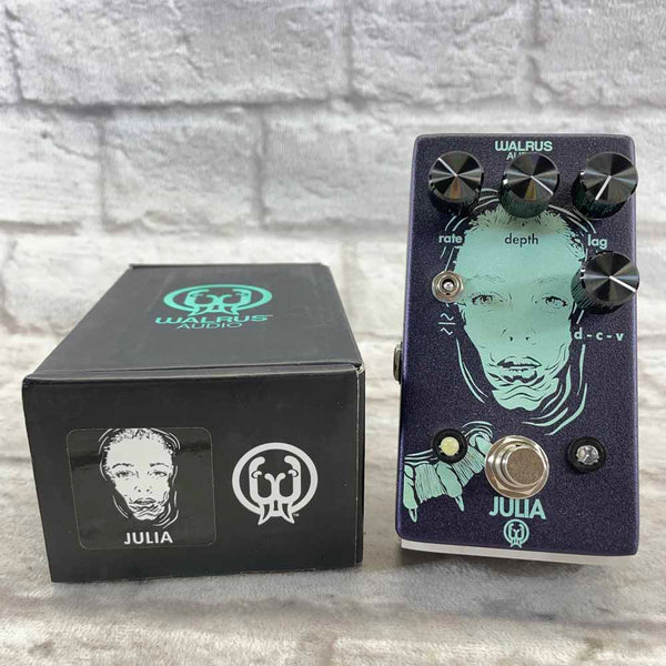 Used: Walrus Audio Julia Analog Chorus/Vibrato Effects Pedal V1