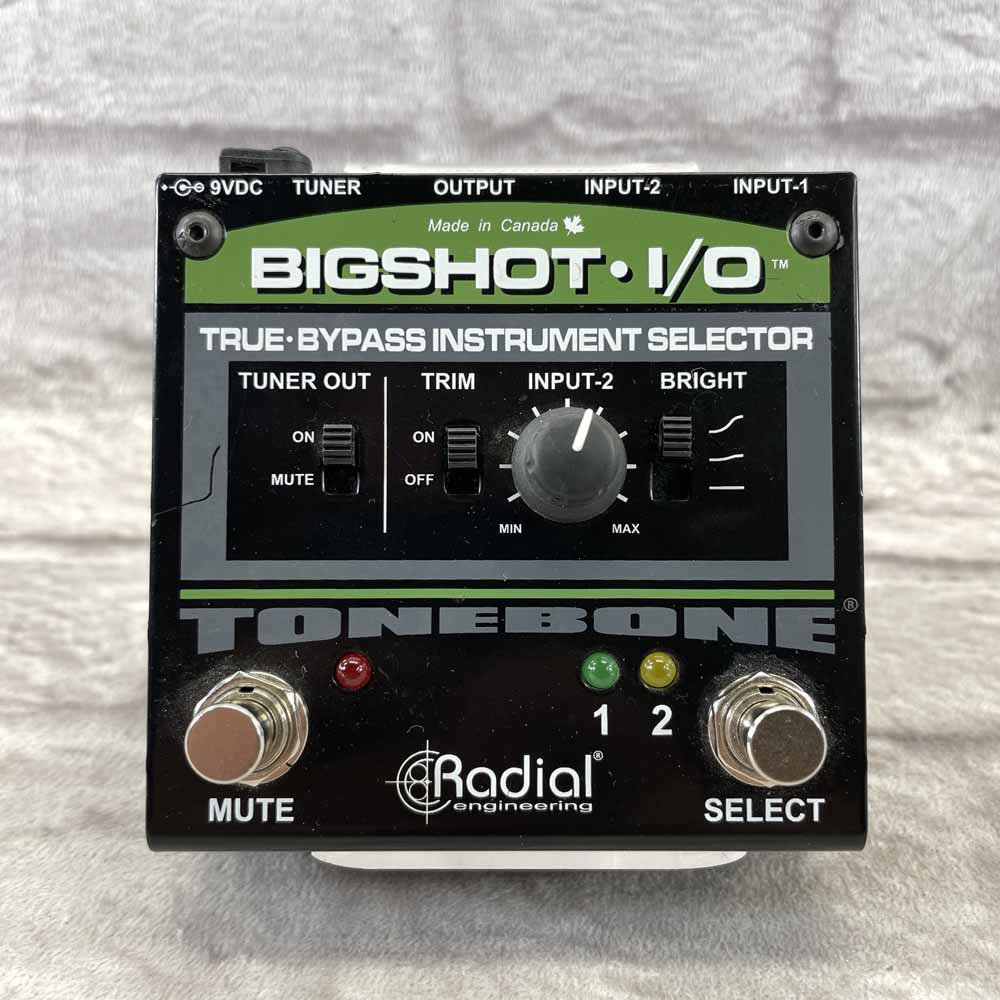 Used:  Radial Engineering BigShot I/O Instrument Selector