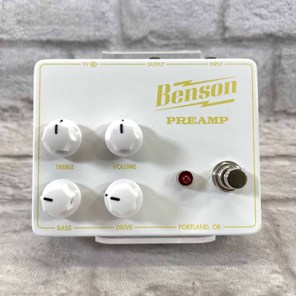 Used:  Benson Amps Preamp Pedal - White Edition