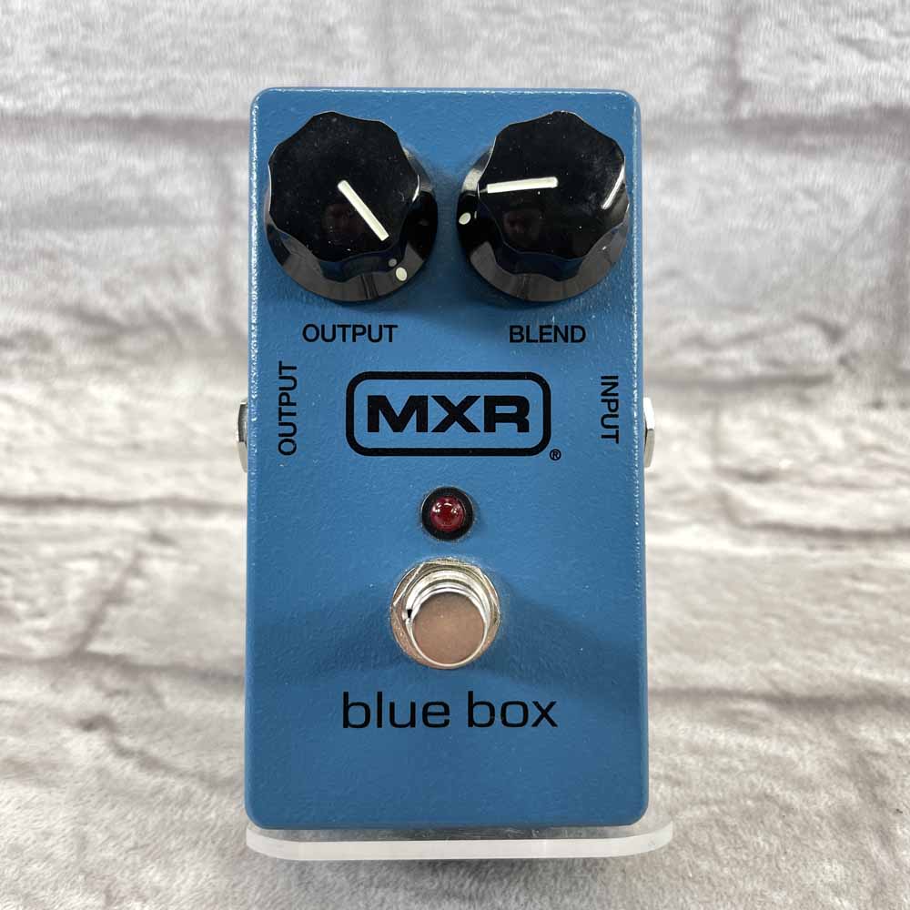 Used:  MXR M103 Blue Box Octave Fuzz Pedal