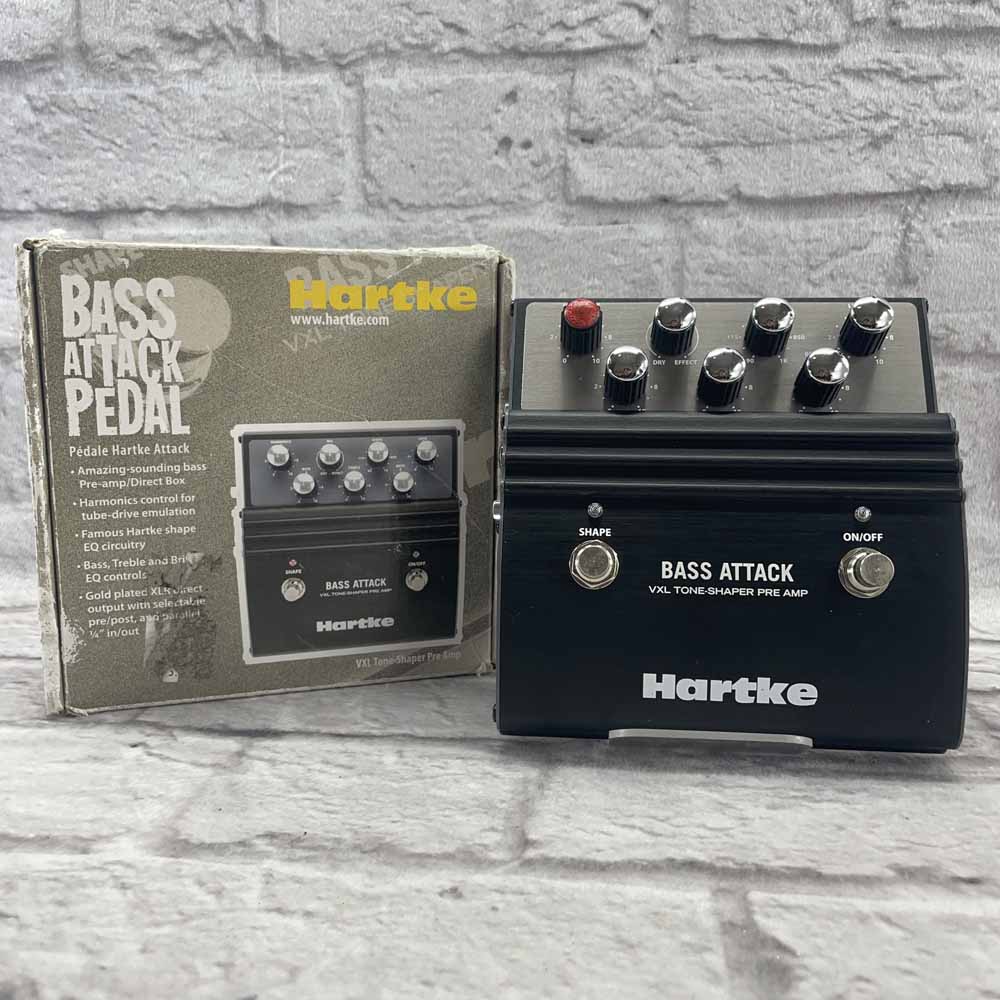 Used:  Hartke Bass Attack Pedal