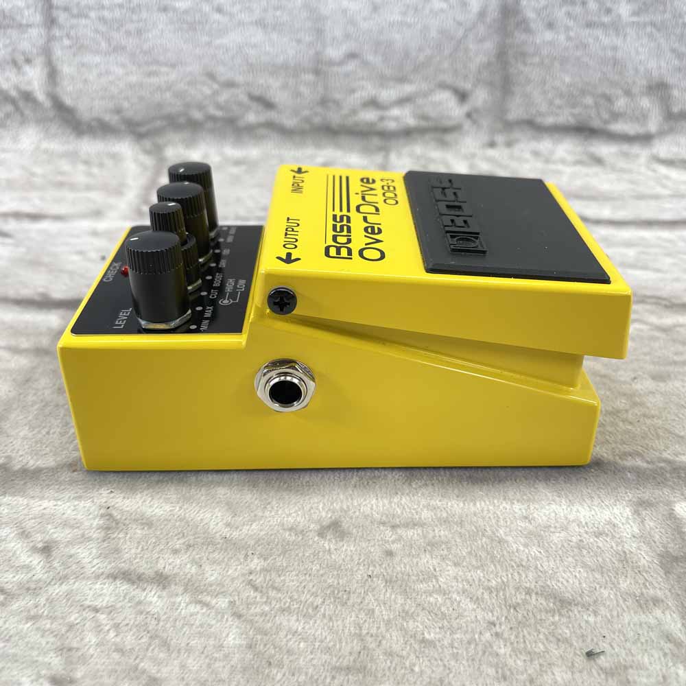 Used:  Boss ODB-3 Bass Overdrive Pedal