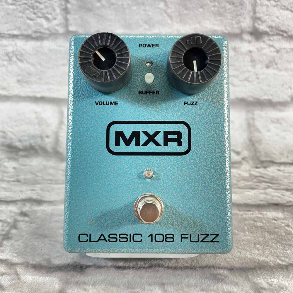 Used:  MXR Classic 108 Fuzz Pedal