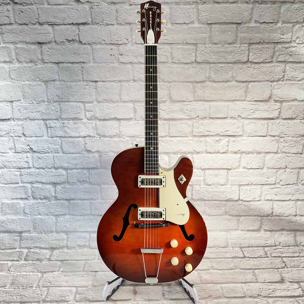 Used:  Harmony Guitars H54-1 Rocket Semi-Hollow Electric Guitar