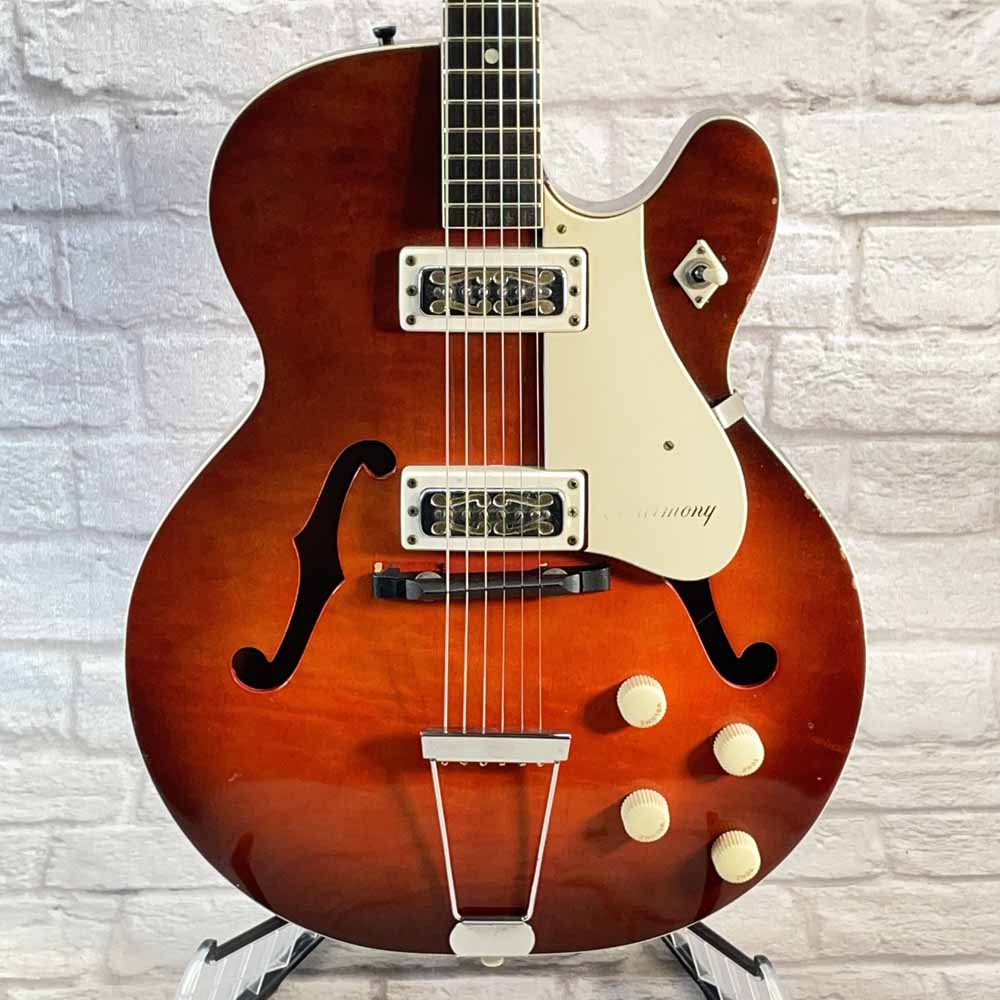 Used:  Harmony Guitars H54-1 Rocket Semi-Hollow Electric Guitar