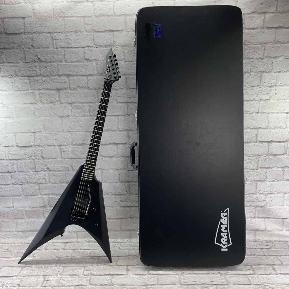 Used:   ESP 2019 Arrow Black Metal Electric Guitar