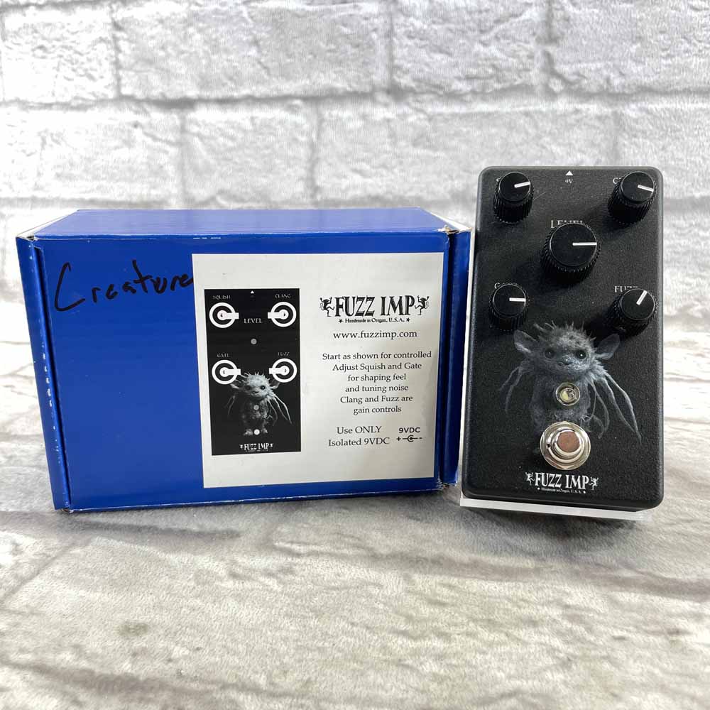 Used:  Fuzz Imp Creature Gated Fuzz/Distortion Pedal