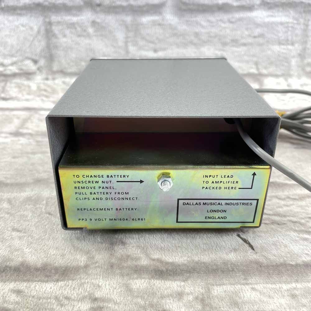 Used:  British Pedal Co. Rangemaster Treble Booster