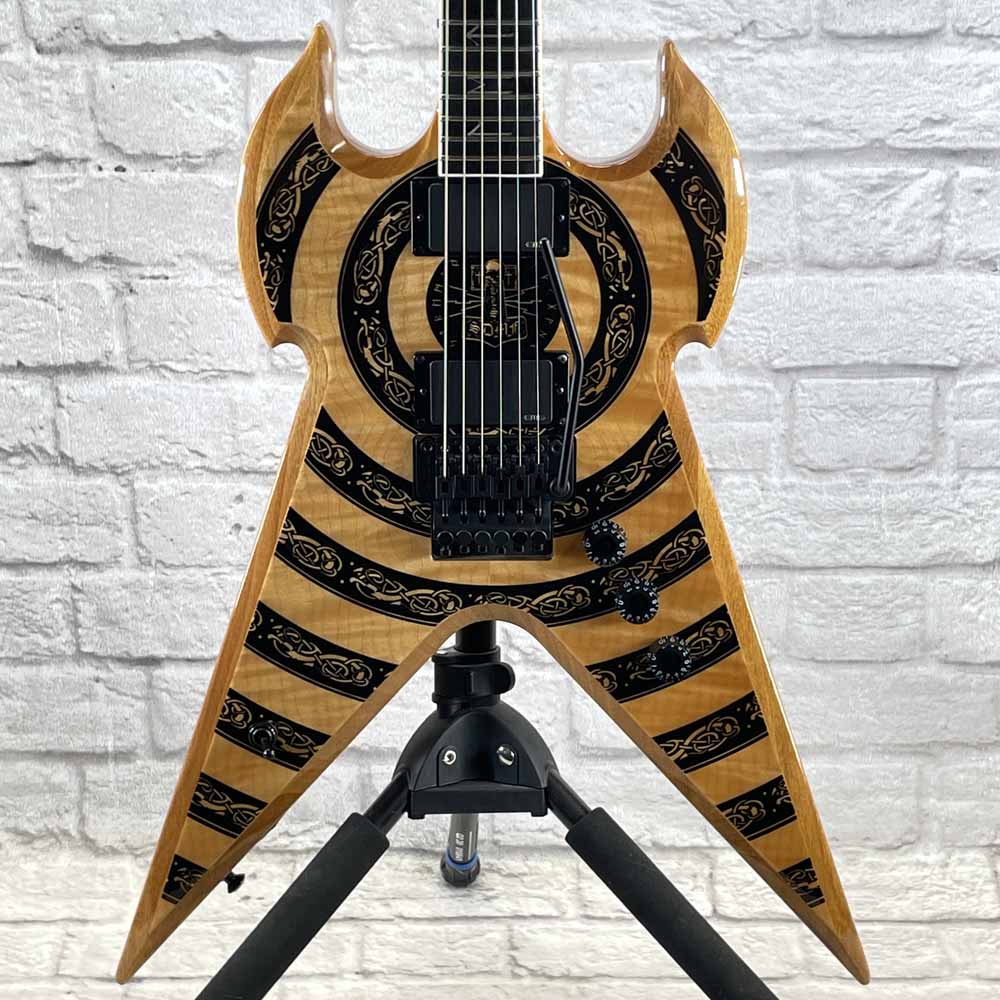 Used:  Wylde Audio Warhammer FR Norse Dragon Electric Guitar