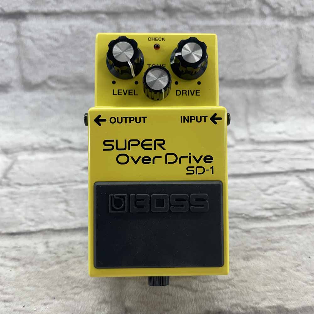 Used:  Boss SD-1 Super OverDrive Pedal