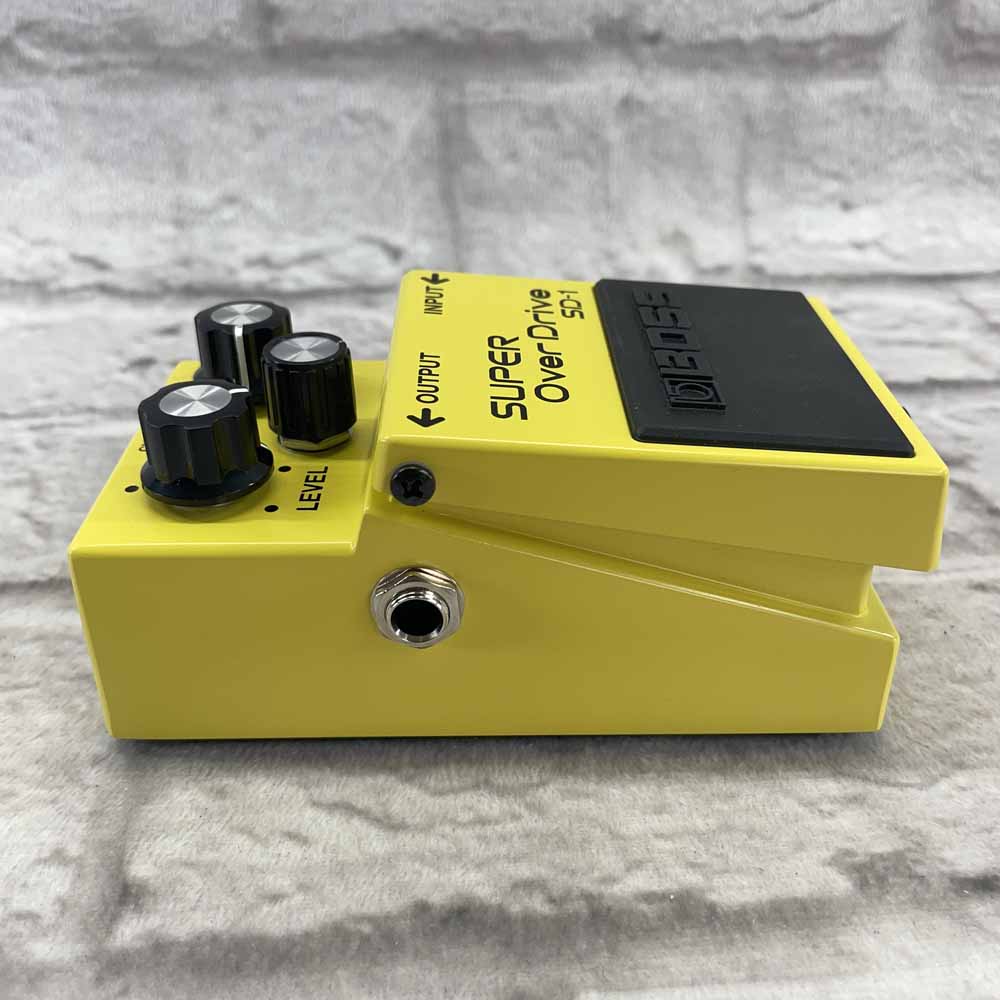 Used:  Boss SD-1 Super OverDrive Pedal