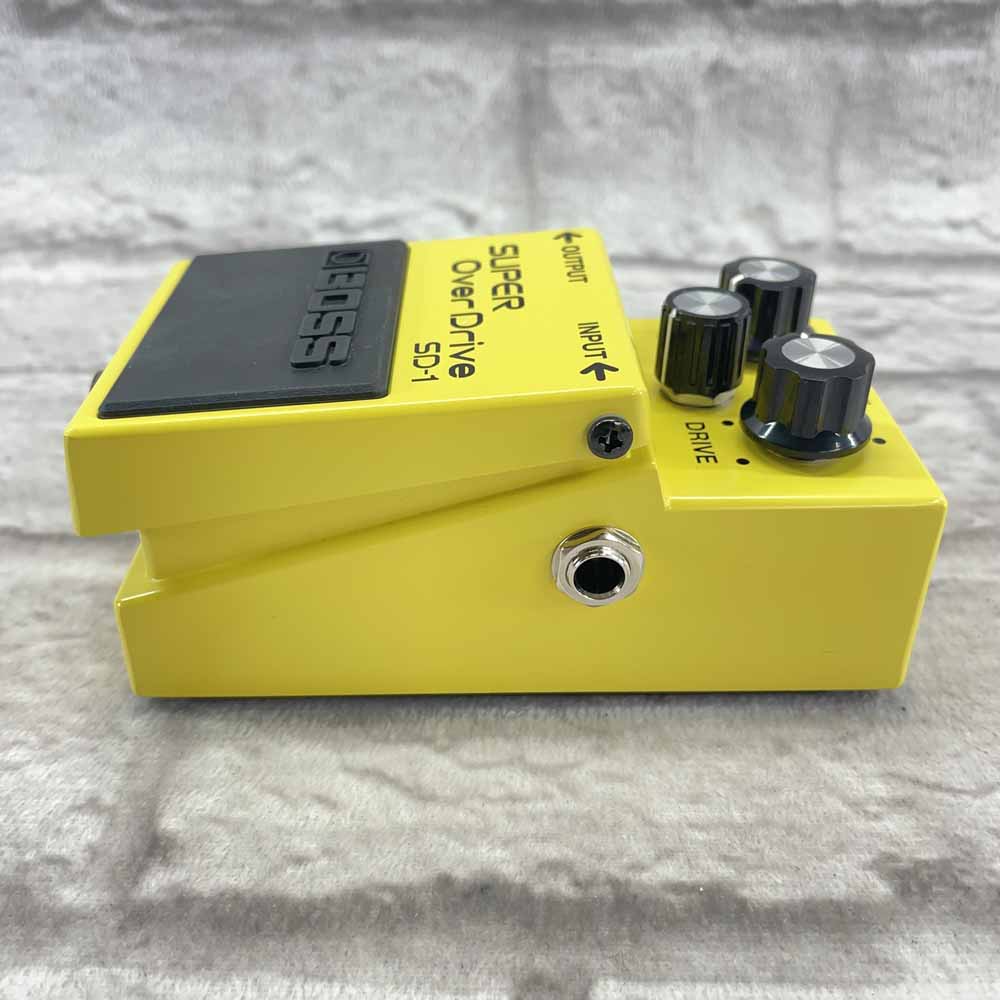 Used:  Boss SD-1 Super OverDrive Pedal