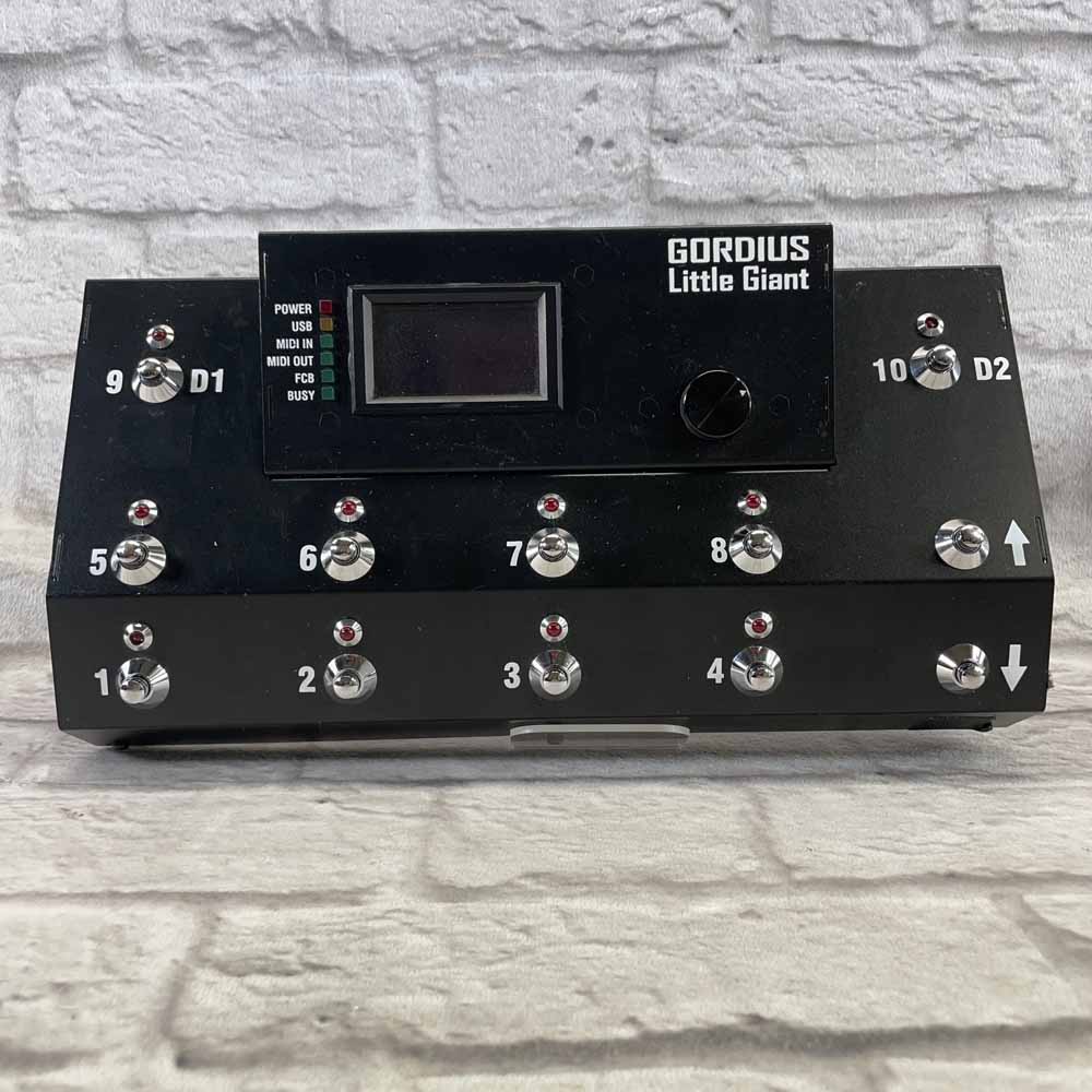 Used:  Gordius Little Giant MIDI Controller