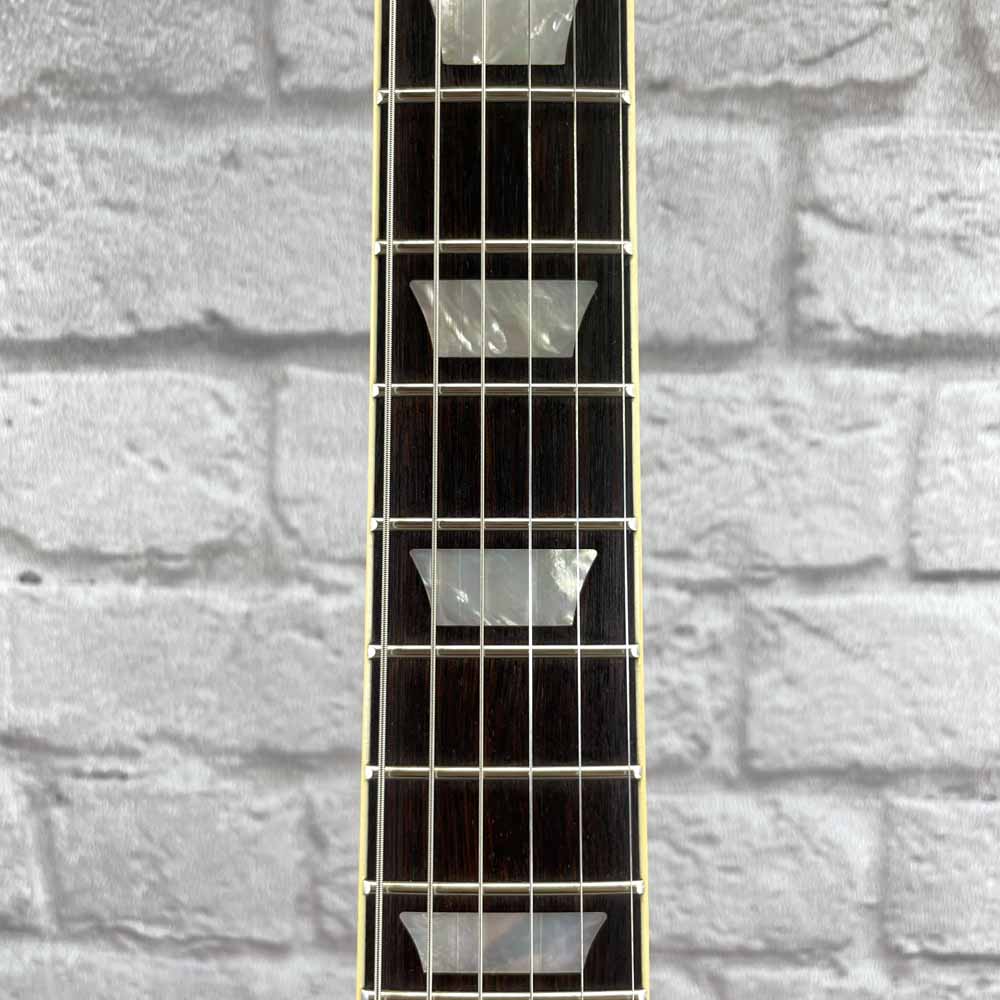Used: Epiphone Les Paul Standard Electric Guitar - Gold Trans