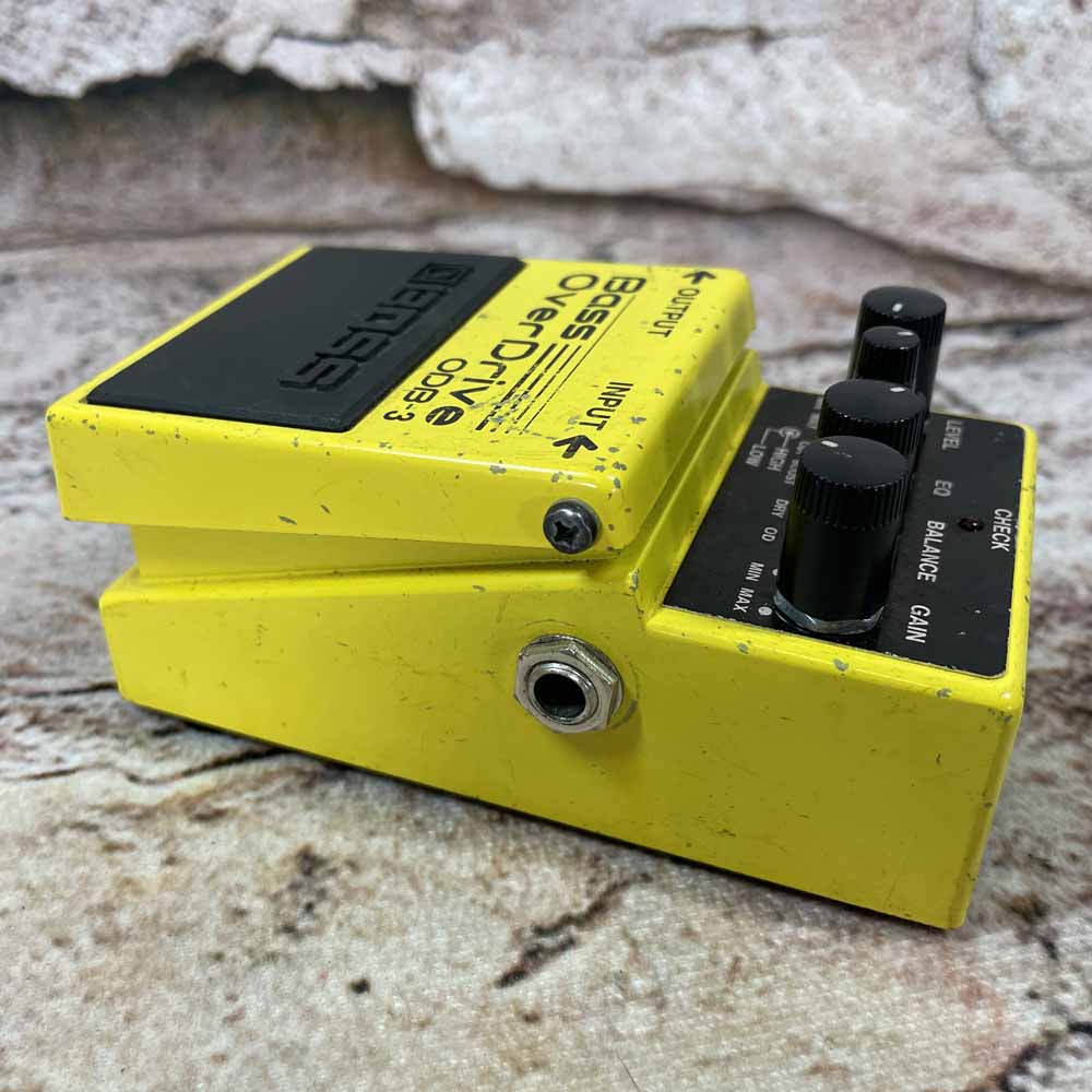 Used:  Boss ODB-3 Bass Overdrive Pedal