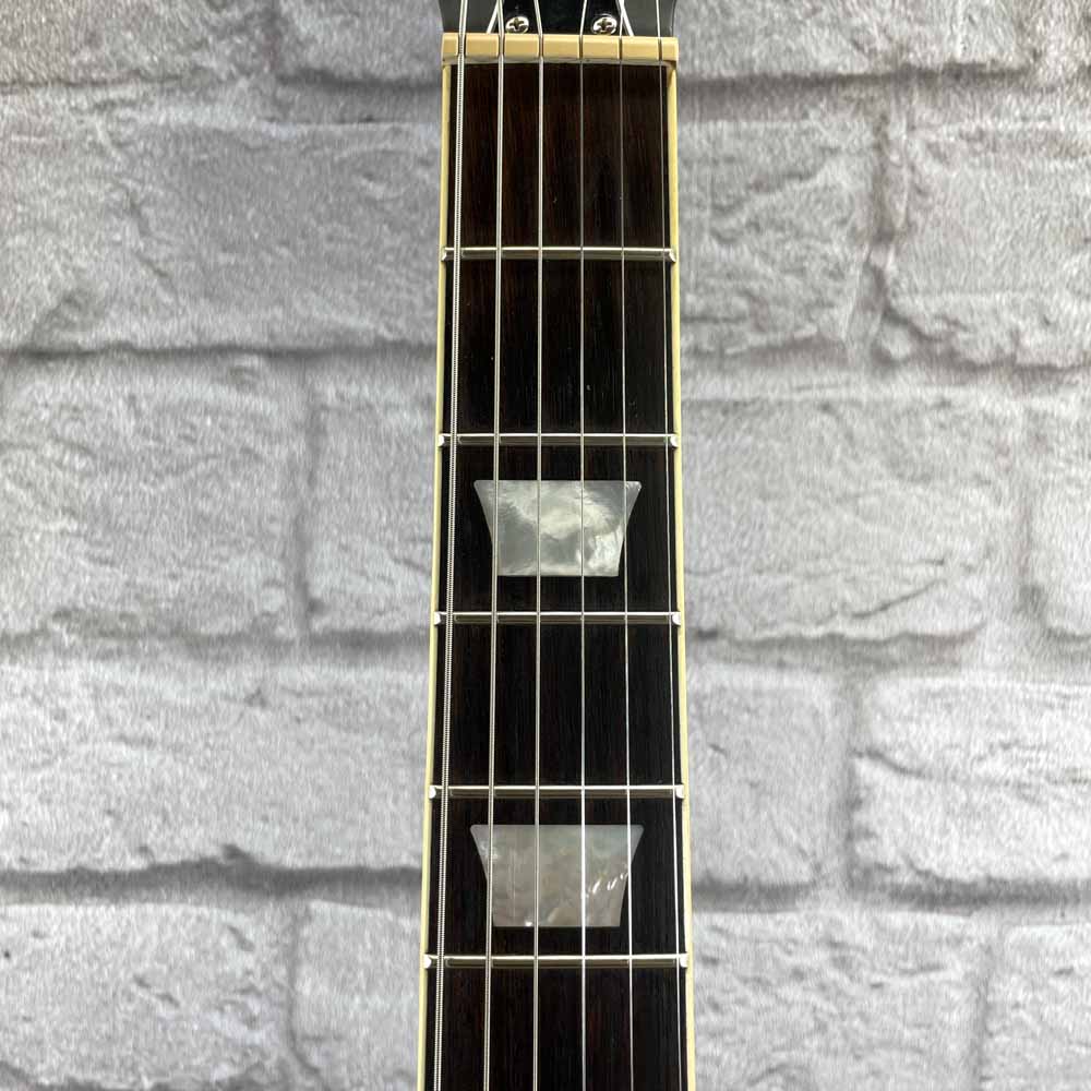 Used: Epiphone Les Paul Standard Electric Guitar - Gold Trans