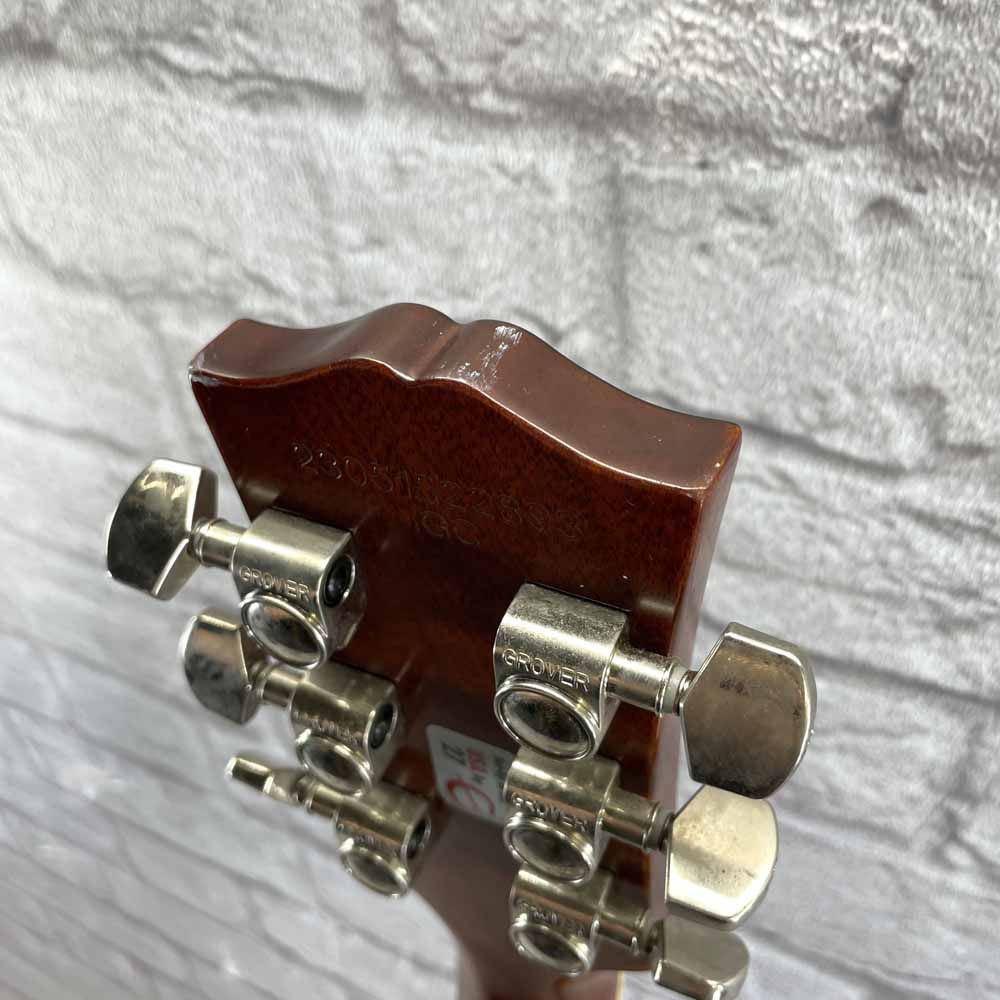 Used: Epiphone Les Paul Standard Electric Guitar - Gold Trans