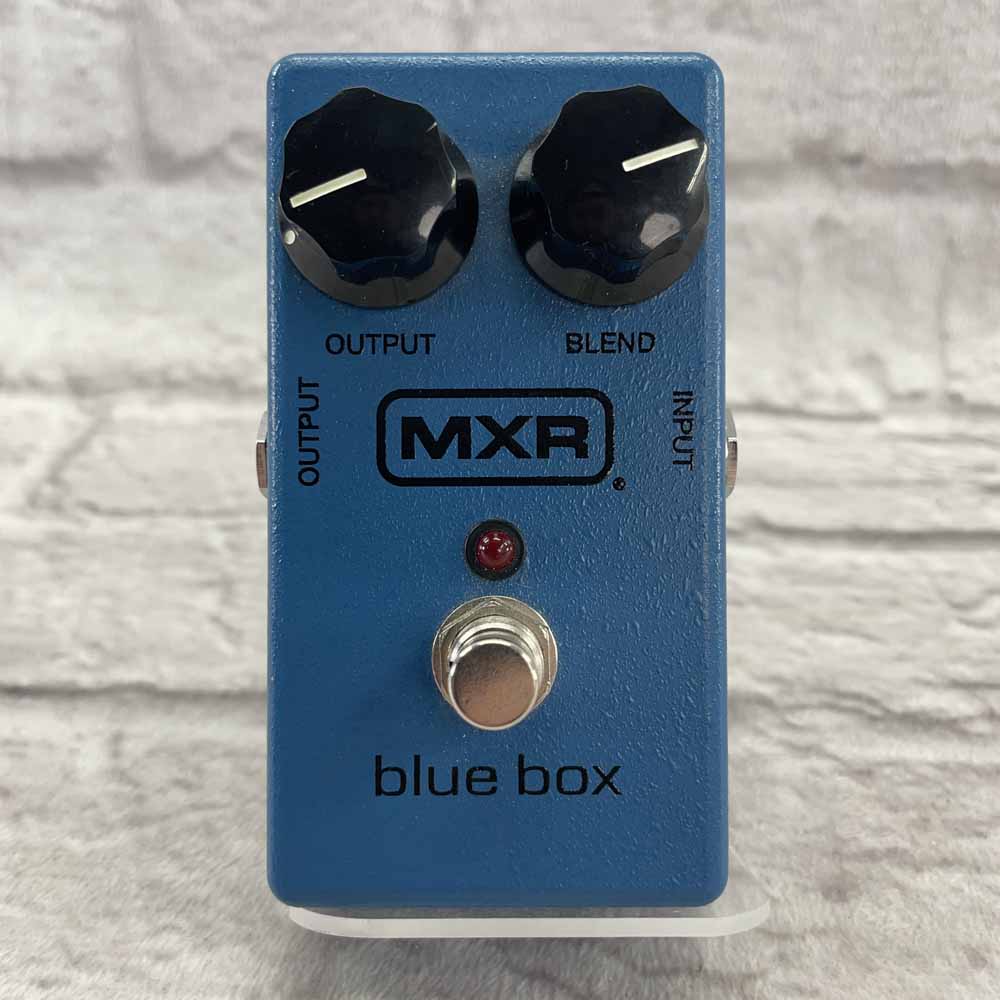 Used:  MXR Blue Box Octave Fuzz Pedal