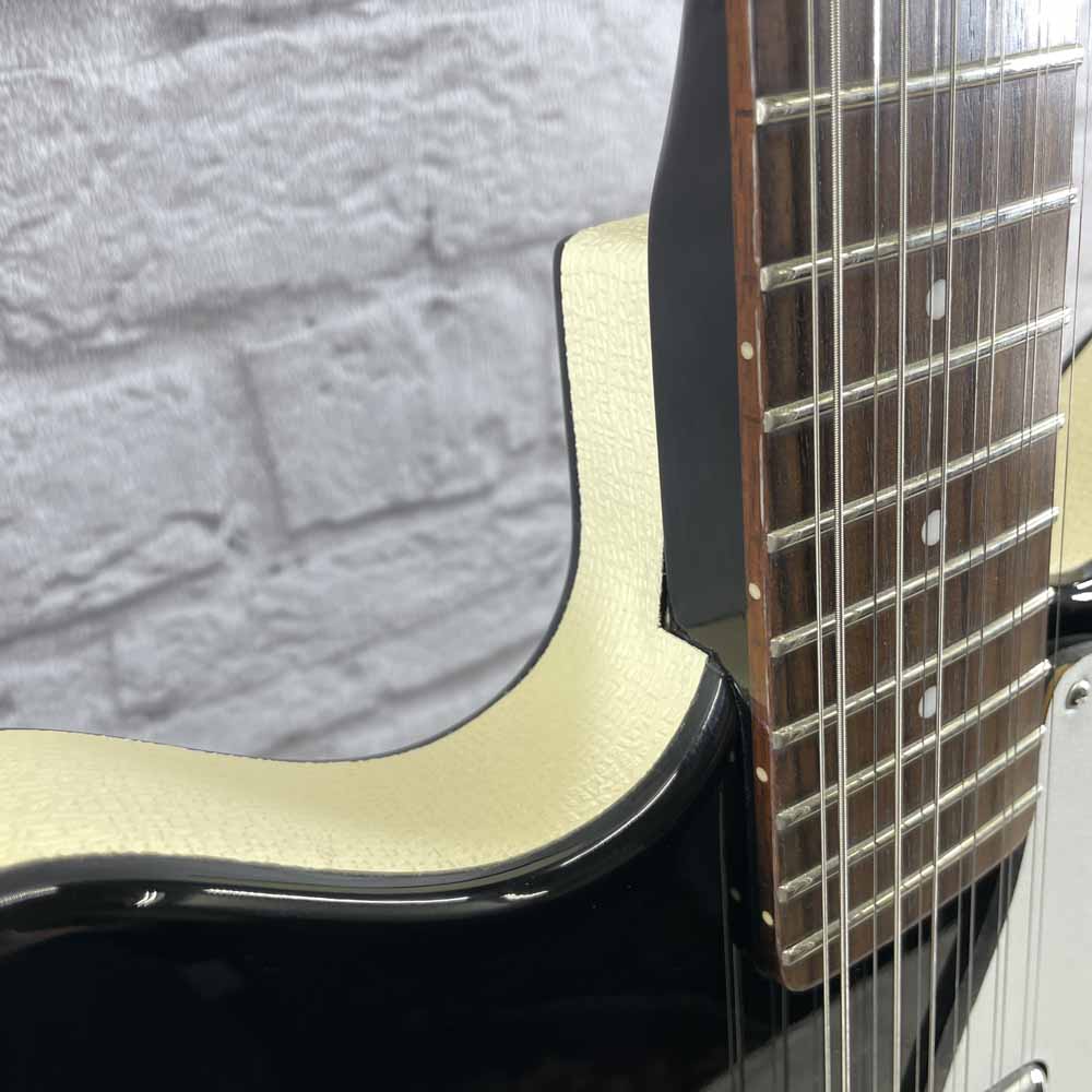Used:  Danelectro DC-59 12 String Electric Guitar - Black