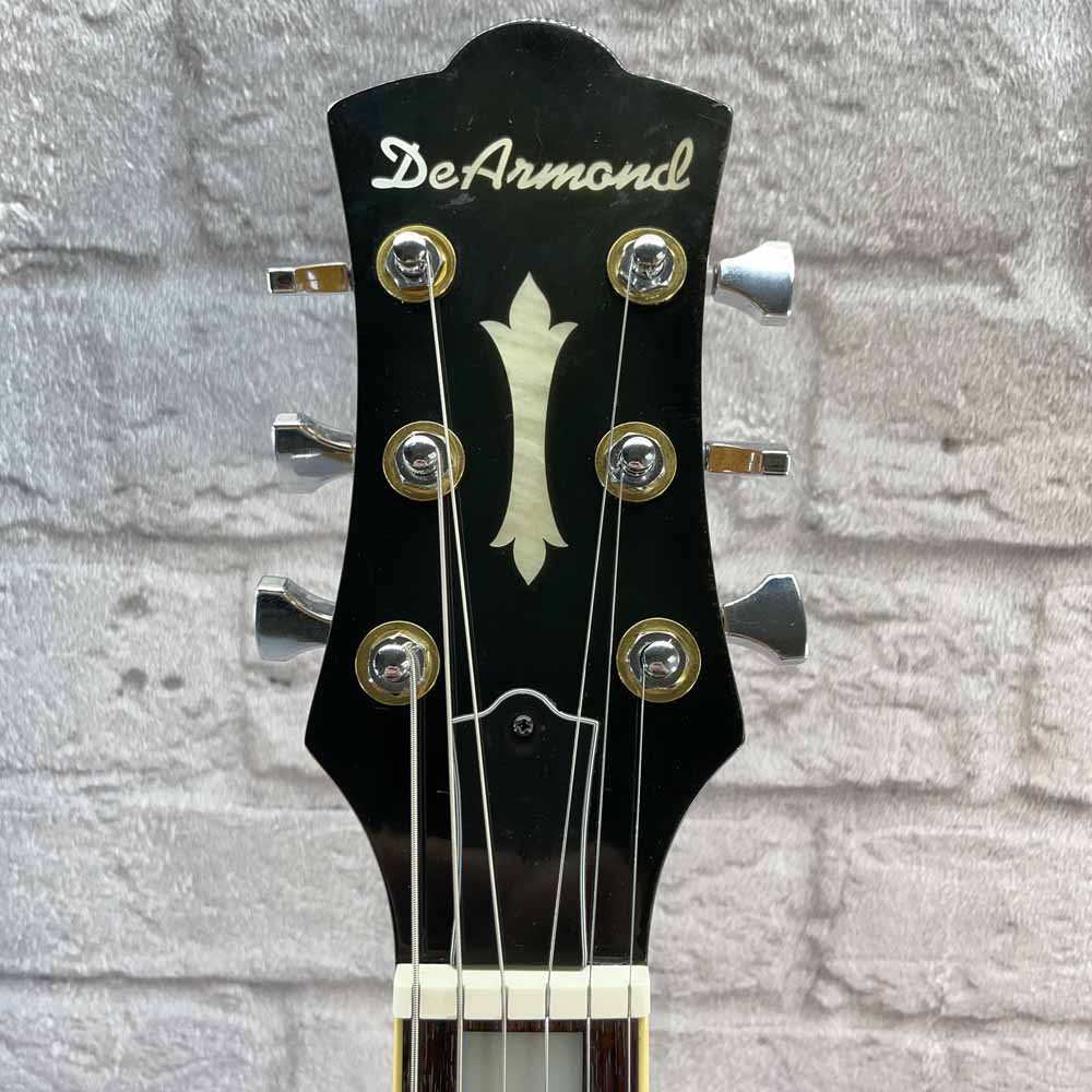 Used:  DeArmond Model S73 Electric Guitar - Natural Mahogany