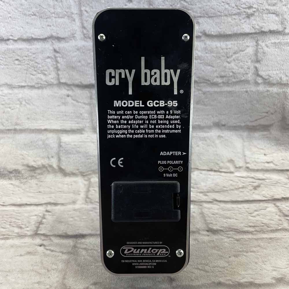 Used:  Dunlop Crybaby GCB-95 Wah Pedal