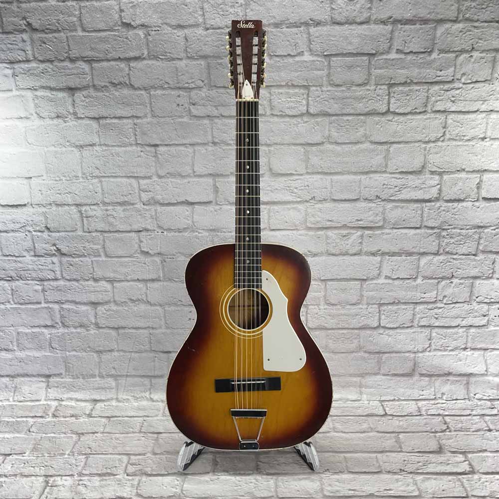 Used:  Stella H912 12-String Acoustic Guitar